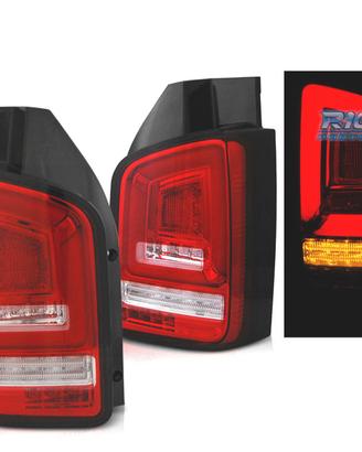 FANALI PER VOLKSWAGEN VW T5 03-09 1P FULL LED DINA