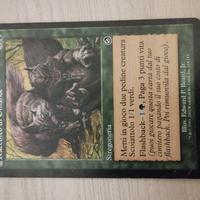 carta magic raccolto di ghiande