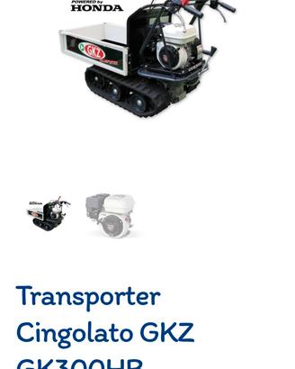 Motocarriola Cingolata Transporter GK300HB- Honda