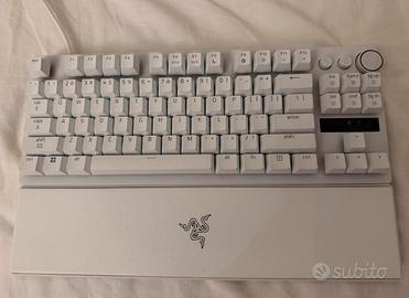 Razer Huntsman V3 Pro Tenkeyless 8KHz TKL bianca