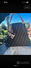 Borsa Fendi Hobo Zucca mod large