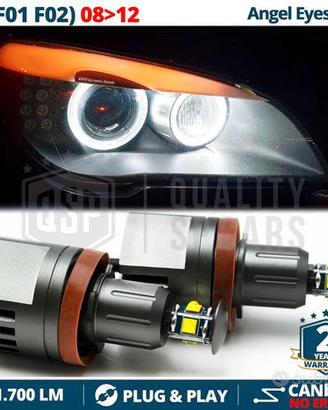 Angel Eyes per Bmw Serie 7 Luci LED Bianche CANBUS