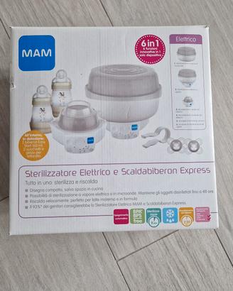 sterilizzatore elettrico e scaldabiberon express