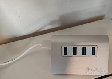 ORICO Hub USB 3.0 in Alluminio USB Hub 4 Porte