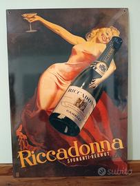 Insegna Spumante Riccadonna Boccasile