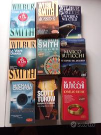 Libri Wilburn Smith, Scott Turow, Micheal Crichton