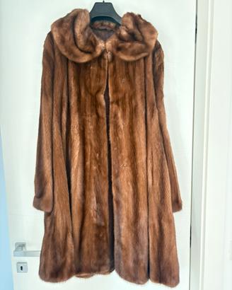 Pelliccia Vintage anni ‘90 di Visone con custodia