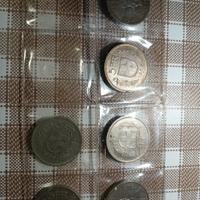 varie monete 5 franchi dal 1967 in argento