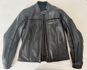 Giacca da moto donna SPIDI Dynamite in pelle nera