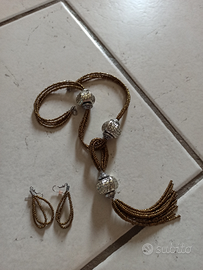 Coordinato collana orecchini