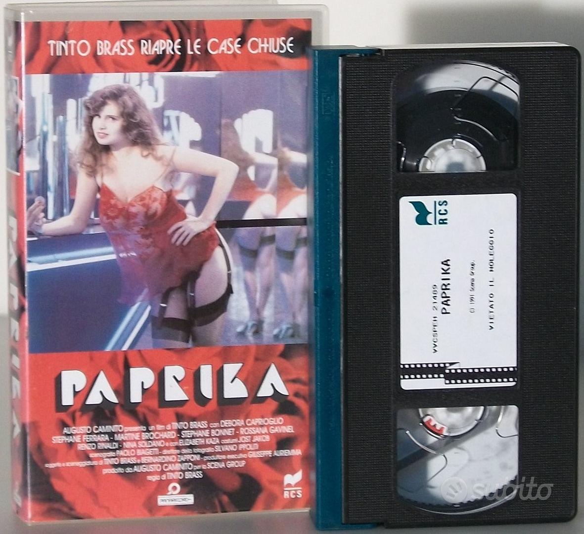 Paprika VHS Flm Debora Caprioglio Tinto Brass - Collezionismo In vendita a  Teramo