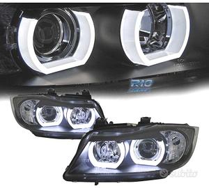 FARI XENON BMW E90 E91 05-08 ANGEL EYES A LED 3D N