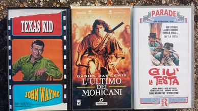 N.3 Videocassette VHS originali