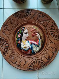piatto in terracotta 