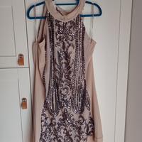 abito donna smanicato made in Italy 