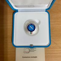 Medaglia argento NAPOLI CAMPIONE 2022-2023