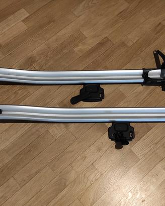 2 portabici Thule OutRide 561 + 2 barre Thule Wing
