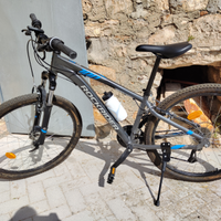 Bici Mtb Rockrider ST 100 grigia 27,5"