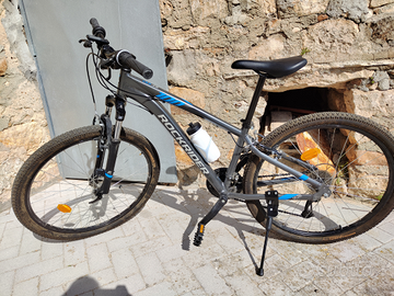 Bici Mtb Rockrider ST 100 grigia 27,5"