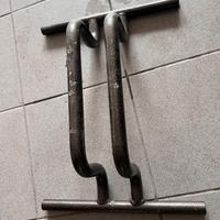 Rastrelliera portabici singola in ferro zincato