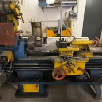 Tornio metallo vintage officina meccanica