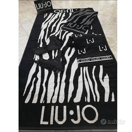 Telo mare Liu Jo bianco e nero