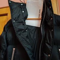 piumino lungo Michael Kors in nylon trapuntato