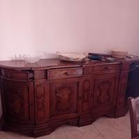 Mobile Sala Classico in Legno Intagliato