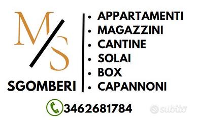 Sgomberi a sesto san Giovanni e limitrofi