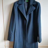 Capotto bleu scuro " Benetton "