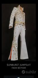 Jumpsuit Elvis Sunburst con cintura e camicie 
