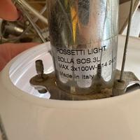 Lampadario Rossetti light 3 lampade