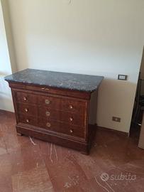 Como' con ripiano in marmo