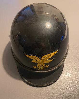 Raro Casco  motociclista  d’Epoca  Coroo Forestale