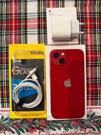Apple Iphone 13 product red 128gb con accessori