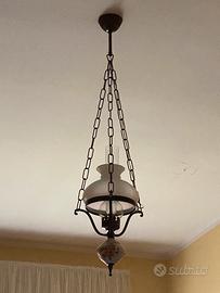 Lampadario vintage a sospensione catene Urbania