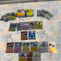 Lotto carte pokemon balck and white