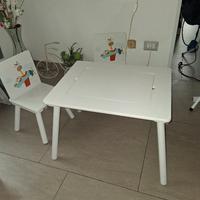 tavolino in legno per bambini 