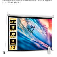 SCHERMO PER PROIETTORE MOTORIZZATO 84”