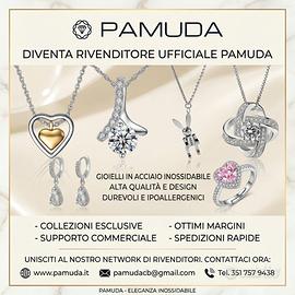 Diventa rivenditore PAMUDA gioielli.