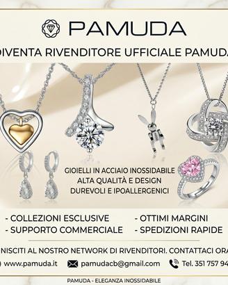 Diventa rivenditore PAMUDA gioielli.
