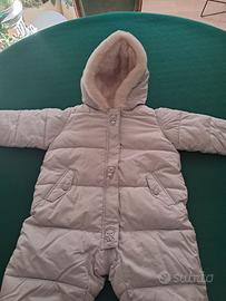 Tuta imbottita neonato