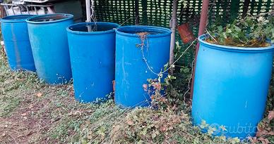 bidoni per recupero acqua