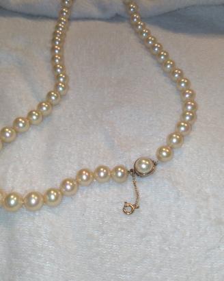 Collana vintage perle di Majorca