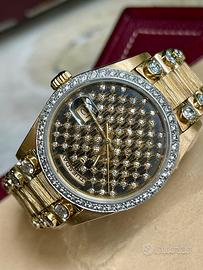 Rolex Daydate 18078 Diamanti
