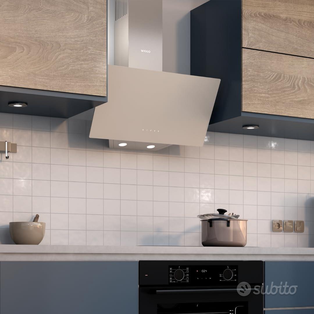 Cappa Aspirante Inclinata TopStrong 60cm - Motore Brushless, 350 M³/h, Classe A++, Bianco - Foto 10