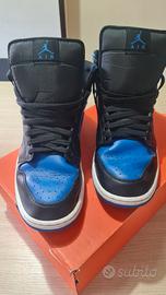 Nike air jordan 1 mid alte uomo tg 47(12.5)