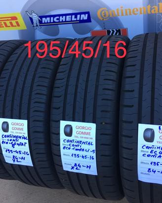 Gomme usate 195/45/16