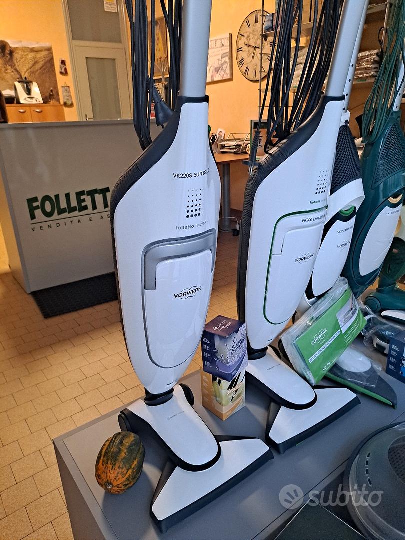 VORWERK FOLLETTO VORWERK FOLLETTO RIGENERATO VK 150 CON BATTITAPPETO EB371  E GARANTITO 3 ANNI