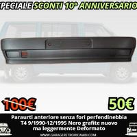 Paraurti anteriore senza fori fendinebbia Vw T4